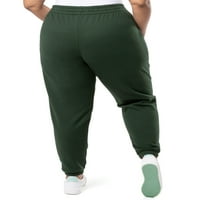 Terra & Sky Women's Plus Plus Size Menabet Menweet Sweatpants, 2-пакувања, големини 0x-4x