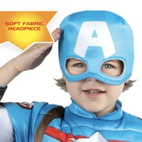 Одмаздници Капетан Америка Дете за Ноќта на вештерките костум 2T