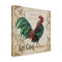 Трговска марка ликовна уметност 'le Coq 6' Canvas Art by Jean Plout