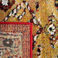 Гроздобер Хамадан Бора Ориентална област килим, 'рѓа злато, 5'3 7'6