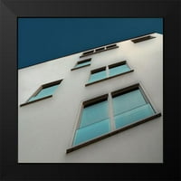 Клаес, Гилберт Блек Модерен Музејски Уметнички Принт Со Наслов-Десет Мали Прозорци Втори