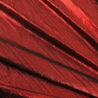 Римски текстил полиестерски спанде плетена ткаенина со ламинирана сјај - црвена