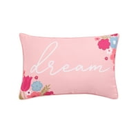 Со дизајн цветна кревет-во-торба, близнак со вграден лист рамен лим утешител перница срам украсна перница