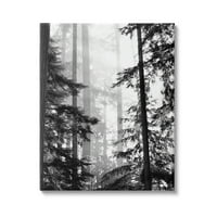 Студената светлина од шумска светлина што сјае низ пејзажот на високи дрвја, 20, дизајн од Гејл Пек