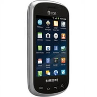 Samsung Galaxy Appeal SGH-I GB паметен телефон, 3,2 LCD HVGA 320, MHz, MB RAM меморија, Android 2. Gingerbread, 3G, црна, сребро
