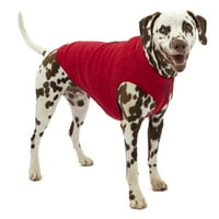 Kurgo K Core Dog Jweter, целогодишен џемпер за кучиња, кучиња од руно елек, плетено руно миленичиња јакна, постава од руно,