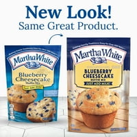 Martha White White Blueberry Cheesecake Muffin Mix, торба од Оз