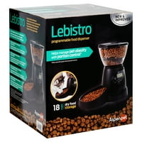 Aspen Pet Prombarmable Lebistro Dog and Cat Feider, lbs