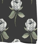 Цветен куп 18 30 црна цветна пешкир за печатење