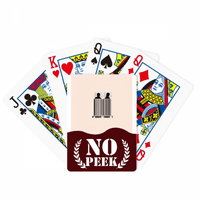 Јорган Маж За Спиење Сопруга Перница Ѕиркаат Покер Картичка За Играње Приватна Игра
