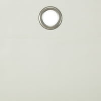 Eclipse Livia Sheer Rod Grommet, единечен панел за завеси, 54 x84