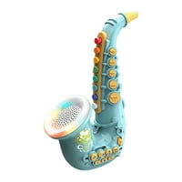 Бебе Музика Играчка Саксофон-Сино - Просветлување Музичко Сознание И Промовирање На Развојот На Меморијата На Мозокот