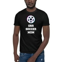 Три икона Ор Фудбал мама со кратки ракави памук маица од недефинирани подароци