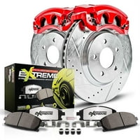 Енергетски стоп предниот Z Street Warrior Rock Rotor и Caliper Kit KC1077-26