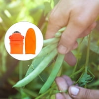 Градинарство палецот Ножеви Постави Градинарство Силиконски Палецот Машина За Собирање Алатка Растителни Овошје Берење Машина