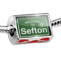 Зелен пат на мушка, добредојде на Sefton Charm одговара на сите европски нараквици