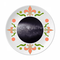 Елипсовидна маглина за маглина на маглина, цветна керамика плоча за јадење сад за вечера
