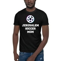 Три икона Ерусалим Фудбал Мама Краток ракав памук маица од недефинирани подароци