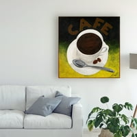 Трговска марка ликовна уметност „Кафе грав“ платно уметност од Пабло Естебан
