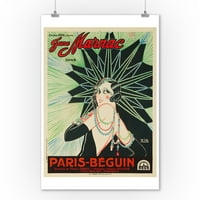 Јане Марнац-Париз-Бегин Гроздобер Постер Франција в