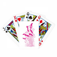 Лотус Лотус Цвет Вода Покер Играње Магија Картичка Забава Игра На Табла