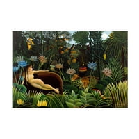 Хенри Русо „Сонот“ платно уметност