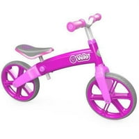 Службеник на YVolution - Y Velo биланс велосипед розов - велосипед за деца со рамнотежа