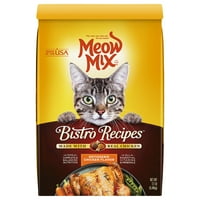 Рецепти на Miow Mi Bistro Rotisserie Chicken Fuse Dry Cat Food, 12-фунти