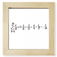 Математика Kowledge формула уметност деко модна плоштад рамка за приказ на таблети tabletop tabletop