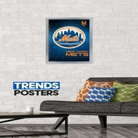 Yorkујорк Метс - Постер за лого wallид, 14.725 22.375