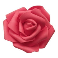 Како 25 50 вештачки пена од пена розови цвеќиња глава DIY свадба домашна соба декор