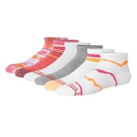 Хејнес оригиналните чорапи за глуждови, влага за влага, пакет со 6 пар