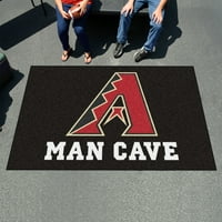 - Аризона Diamondbacks човек пештера ultimat 5'x8 'килим