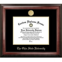 Државен универзитет во Охајо 8,5 11 Златна врежана рамка за диплома
