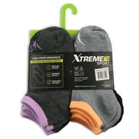 Xtreme Sport Girls Атлетик без шоу чорапи, големини 6-8