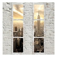 Вивиет Кора и стап ѕид фреска-Њујорк: поглед од прозорецот