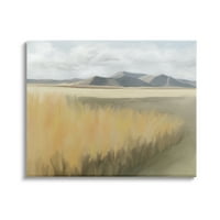 СТУПЕЛ ИНДУСТРИИ Земја пченица Поле Рурално земјоделско земјиште Хилс Сликарство за сликање на сликарство завиткано платно печатење
