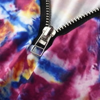 вендунид кратки ракави кошули за жени Жени Печатење V-Вратот Патент Резервоарот Блузи Краток Ракав Кошули Повик Лабава Маици