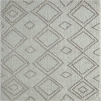 Обединети ткајачи на Америка Квинсленд Геометриски рачно изработен килим, 2 '3'