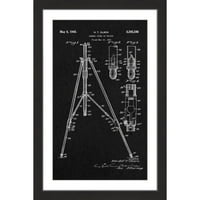 Tripod Black Paper Рамка за печатење во сликарство