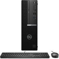 Dell OptiPle СФФ Дома Бизнис Мини Десктоп, USB 3.2, Bluetooth, Дисплеј Порта, Победа Про)