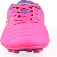 Визари Детска каталина помлада фирма земја на отворено фудбалски чевли се распрснува за момчиња и девојчиња- розова виолетова
