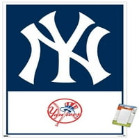 Yorkујорк Јанкис - Постер за лого wallид, 14.725 22.375