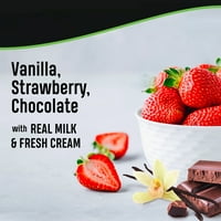 Breyers оригинален сладолед ванила чоколадо јагода оз