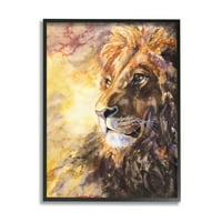 Stuple Industries Regal Lion Mane Safari Animal King Ching Portertor Black, 14, дизајн од Georgeорџ Дајченко