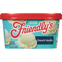 Богата и кремаста француска француска када за сладолед од ванила - 1. квартал