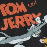 Графичка маица инспирирана од Том и Jerryери за гроздобер, со големини S-2XL