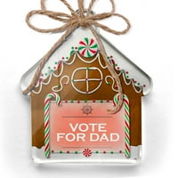 Украс Печатени Еднострано Гласање За Денот На Таткото Наутички Брод Тркало Божиќ Неонблонд