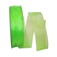 Хартија Сите прилика вар зелена најлон чиста лента, 1800 2,5