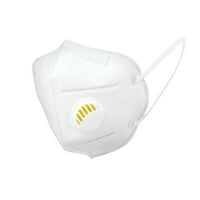 ® KN95RV Заштитна Маска За Лице издишување вентилација, 5-Пакет